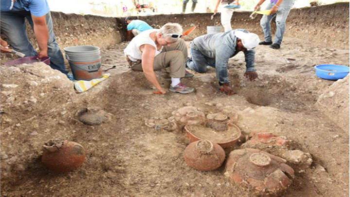 Las excavaciones indican de estructuras de mucho más de 1500 años A.C